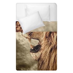 Roaring Lion Duvet Cover Double Side (single Size) by Nexatart