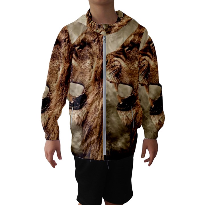 Roaring Lion Hooded Wind Breaker (Kids)