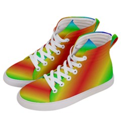 Background Diagonal Refraction Men s Hi-top Skate Sneakers by Nexatart