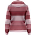 Striped Shapes Wide Stripes Horizontal Geometric Women s Pullover Hoodie View2