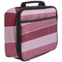 Striped Shapes Wide Stripes Horizontal Geometric Full Print Lunch Bag View3