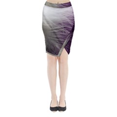 Feather Ease Airy Spring Dress Midi Wrap Pencil Skirt by Nexatart