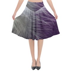 Feather Ease Airy Spring Dress Flared Midi Skirt by Nexatart