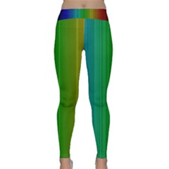 Spectrum Colours Colors Rainbow Classic Yoga Leggings by Nexatart