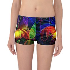 Fractal Pattern Abstract Chaos Reversible Boyleg Bikini Bottoms by Nexatart