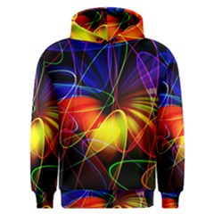 Fractal Pattern Abstract Chaos Men s Overhead Hoodie by Nexatart