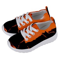 Sunset Cat Shadows Silhouettes Kids  Lightweight Sports Shoes