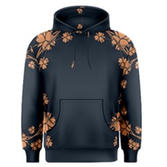 Floral Vintage Royal Frame Pattern Men s Pullover Hoodie by Nexatart