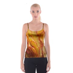 Flowers Leaves Leaf Floral Summer Spaghetti Strap Top by Nexatart