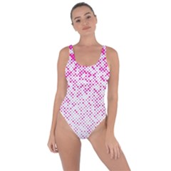 Halftone Dot Background Pattern Bring Sexy Back Swimsuit by Nexatart