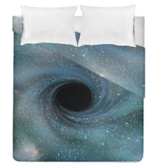 Cosmic Black Hole Duvet Cover Double Side (queen Size) by Sapixe