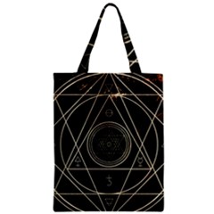 Cult Of Occult Death Detal Hardcore Heavy Zipper Classic Tote Bag by Sapixe