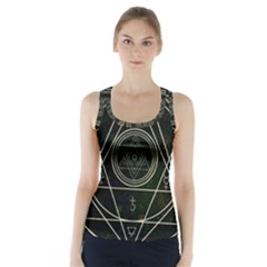 Cult Of Occult Death Detal Hardcore Heavy Racer Back Sports Top by Sapixe