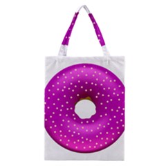 Donut Transparent Clip Art Classic Tote Bag by Sapixe