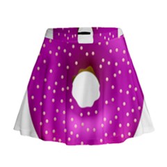 Donut Transparent Clip Art Mini Flare Skirt by Sapixe