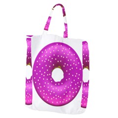 Donut Transparent Clip Art Giant Grocery Zipper Tote by Sapixe