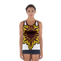 Disturbed Is An American Heavy Metal Band Logo Sport Tank Top  by Sapixe