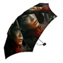 Digital Fantasy Girl Art Mini Folding Umbrellas View2