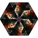 Digital Fantasy Girl Art Mini Folding Umbrellas View3