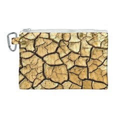 Dry Ground Canvas Cosmetic Bag (large) by Sapixe