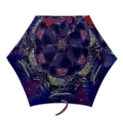 Eve Of Destruction Cgi 3d Sci Fi Space Mini Folding Umbrellas by Sapixe