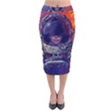 Eve Of Destruction Cgi 3d Sci Fi Space Velvet Midi Pencil Skirt View1