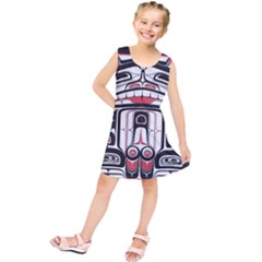 Ethnic Traditional Art Kids  Tunic Dress