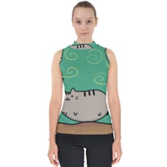 Fat Cat Shell Top by Sapixe