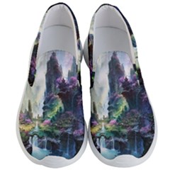 Fantastic World Fantasy Painting Men s Lightweight Slip Ons by Sapixe