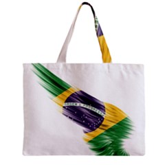 Flag Of Brazil Zipper Mini Tote Bag by Sapixe