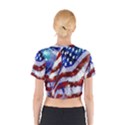 Flag Usa United States Of America Images Independence Day Cotton Crop Top View2