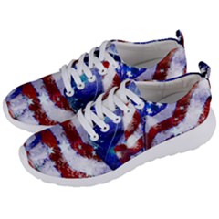 Flag Usa United States Of America Images Independence Day Men s Lightweight Sports Shoes by Sapixe