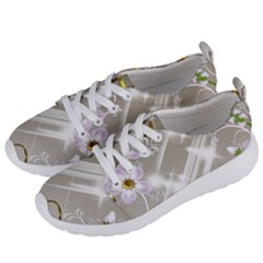 Floral Delight Women s Lightweight Sports Shoes by Sapixe