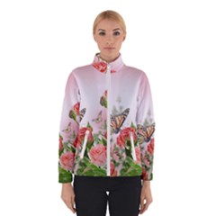 Flora Butterfly Roses Winterwear by Sapixe