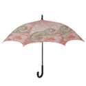 Wonderful Soft Flowers With Floral Elements Hook Handle Umbrellas (Small) View3