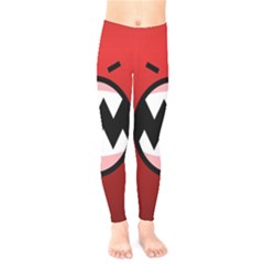 Funny Angry Kids  Legging by Sapixe