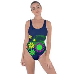 Flower Power Flowers Ornament Bring Sexy Back Swimsuit by Sapixe