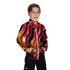 Fractal Mathematics Abstract Wind Breaker (kids) by Sapixe