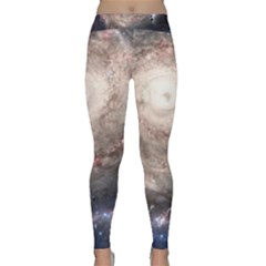 Galaxy Star Planet Classic Yoga Leggings by Sapixe