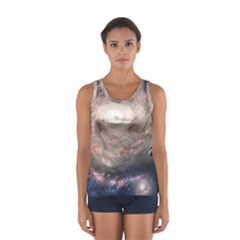 Galaxy Star Planet Sport Tank Top  by Sapixe