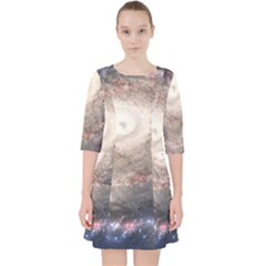 Galaxy Star Planet Pocket Dress by Sapixe