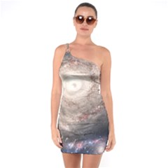 Galaxy Star Planet One Soulder Bodycon Dress by Sapixe