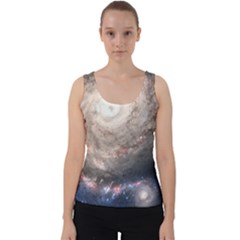 Galaxy Star Planet Velvet Tank Top