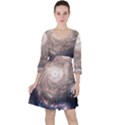 Galaxy Star Planet Ruffle Dress View1