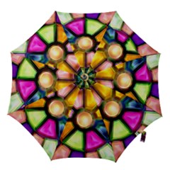 Glass Colorful Stained Glass Hook Handle Umbrellas (small) by Sapixe