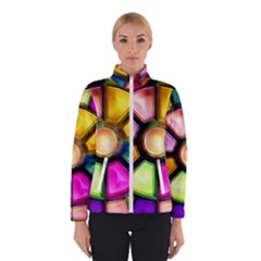 Glass Colorful Stained Glass Winterwear by Sapixe