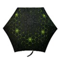 Green Android Honeycomb Gree Mini Folding Umbrellas View1