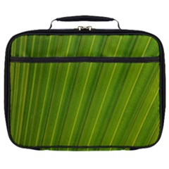 Green Leaf Pattern Plant Full Print Lunch Bag by Sapixe