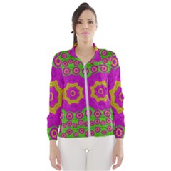 Decorative Festive Bohemic Ornate Style Wind Breaker (women) by pepitasart