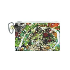 April   Birds Of Paradise 5 Canvas Cosmetic Bag (small) by bestdesignintheworld